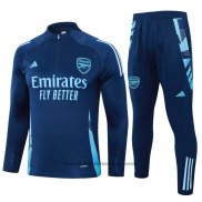 Ensemble Survetement Sweat Arsenal 24-25 Bleu