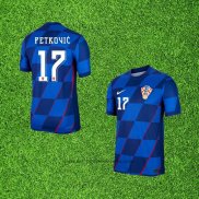 Maillot Croatie Joueur Petkovic Exterieur 2024