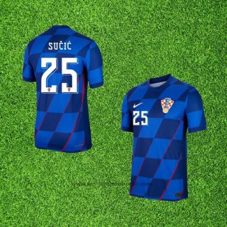 Maillot Croatie Joueur Sucic Exterieur 2024