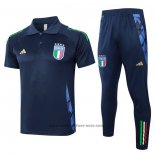 Conjunto Polo Italie 24-25 Bleu