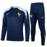 Ensemble Survetement Sweat France 24-25 Bleu