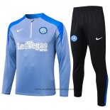 Ensemble Survetement Sweat Inter Milan 24-25 Bleu