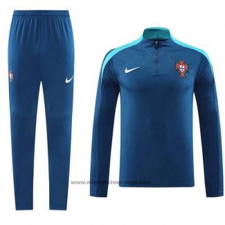 Ensemble Survetement Sweat Portugal 24-25 Bleu