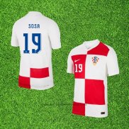 Maillot Croatie Joueur Sosa Domicile 2024