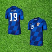 Maillot Croatie Joueur Sosa Exterieur 2024