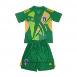 Maillot Italie Gardien Enfant 24-25 Vert