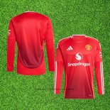 Maillot Manchester United Domicile Manches Longues 24-25