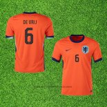 Maillot Pays-bas Joueur de Vrij Domicile 24-25