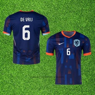 Maillot Pays-bas Joueur de Vrij Exterieur 24-25