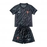 Maillot Portugal Gardien Enfant 2024 Noir