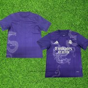 Thailande Maillot Real Madrid Dragon 24-25 Purpura