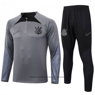 Ensemble Survetement Sweat Corinthians 24-25 Gris