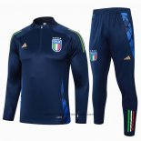 Ensemble Survetement Sweat Italie Enfant 24-25 Bleu