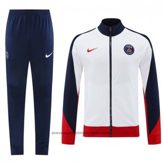 Ensemble Survetement Veste Paris Saint-Germain 24-25 Blanc