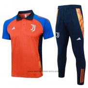 Conjunto Polo Juventus 24-25 Orange