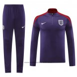 Ensemble Survetement Sweat Angleterre 24-25 Purpura