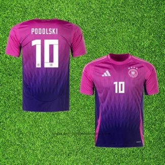 Maillot Allemagne Joueur Podolski Exterieur 2024