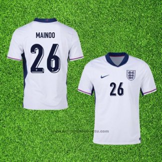 Maillot Angleterre Joueur Mainoo Domicile 2024