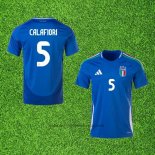 Maillot Italie Joueur Calafiori Domicile 24-25