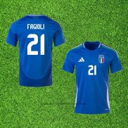 Maillot Italie Joueur Fagioli Domicile 24-25