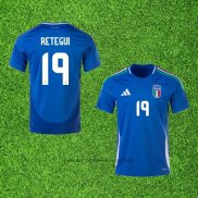 Maillot Italie Joueur Retegui Domicile 24-25