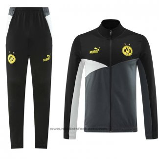 Ensemble Survetement Veste Dortmund 24-25 Gris