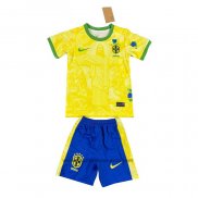 Maillot Bresil Jesus Enfant 24-25 Jaune