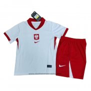 Maillot Pologne Domicile Enfant 2024