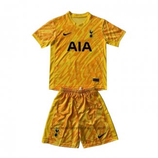 Maillot Tottenham Hotspur Gardien Enfant 24-25 Jaune