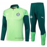 Ensemble Survetement Sweat Palmeiras 24-25 Vert