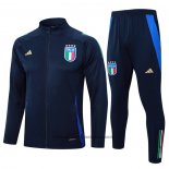 Ensemble Survetement Veste Italie 24-25 Bleu