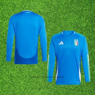 Maillot Italie Domicile Manches Longues 24-25