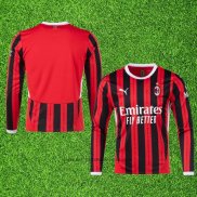 Maillot Milan AC Domicile Manches Longues 24-25