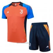 Ensemble Survetement Juventus Manche Courte 24-25 Orange - Shorts