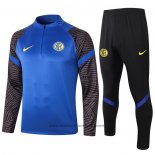 Ensemble Survetement Sweat Inter Milan 2020-2021 Bleu