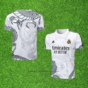 Maillot Entrainement Real Madrid Dragon 24-25 Blanc