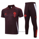 Conjunto Polo Bayern Munich 24-25 Rouge