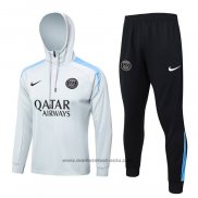 Ensemble Survetement Sweat Paris Saint-Germain 24-25 Gris