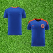 Maillot Entrainement Pays-bas 24-25 Bleu