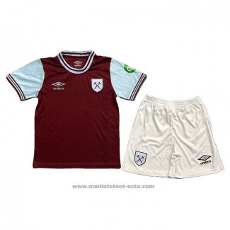 Maillot West Ham Domicile Enfant 24-25