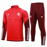 Ensemble Survetement Sweat SC Internacional 24-25 Rouge