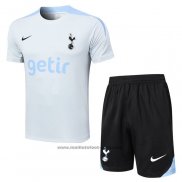 Ensemble Survetement Tottenham Hotspur Manche Courte 24-25 Gris - Shorts