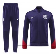 Ensemble Survetement Veste Angleterre 24-25 Purpura