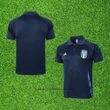 Maillot Polo Italie 24-25 Bleu