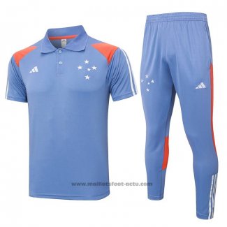 Conjunto Polo Cruzeiro 24-25 Gris