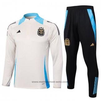 Ensemble Survetement Sweat Argentine 24-25 Jaune