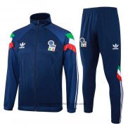 Ensemble Survetement Veste Italie 24-25 Bleu