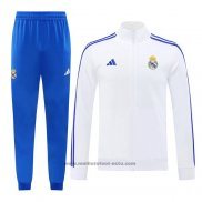 Ensemble Survetement Veste Real Madrid 24-25 Blanc