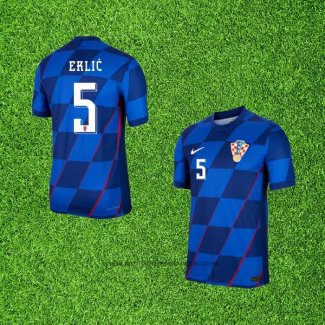 Maillot Croatie Joueur Erlic Exterieur 2024