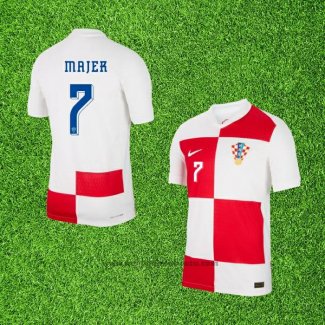 Maillot Croatie Joueur Majer Domicile 2024